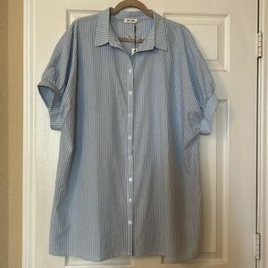 NWT day + moon striped dress